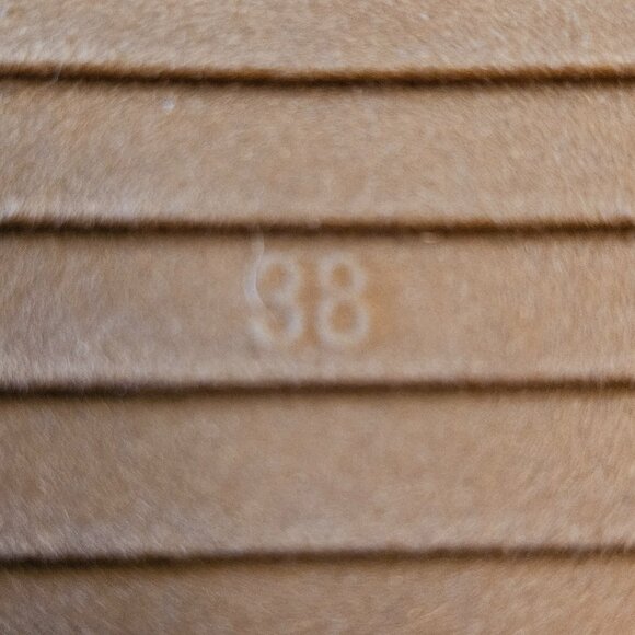 NWOT NEW Cognac flat sandals - Picture 6 of 7